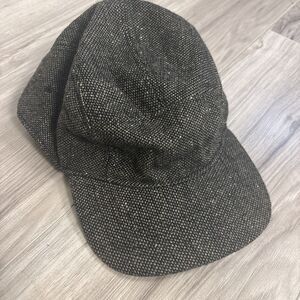 Dockers Cap Hat Adult Fitted Polyester Wool Blend Brown M